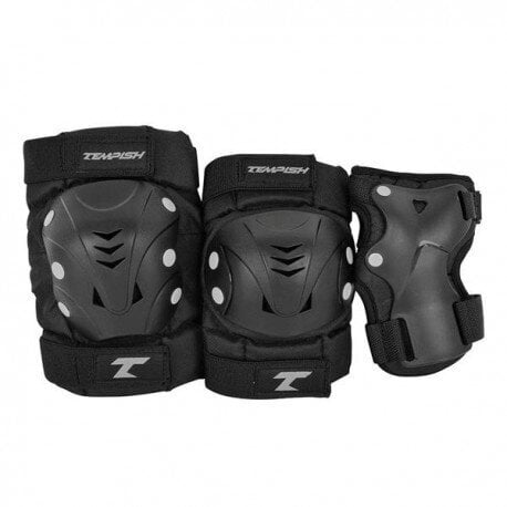 Tempish TAKY set of knee elbows and wrist protectors Black Size S hind ja info | Põlvekaitsmed | kaup24.ee