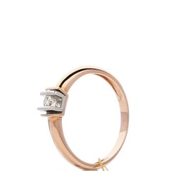 Золотое кольцо для женщин с бриллиантом цена и информация | Кольцо | kaup24.ee
