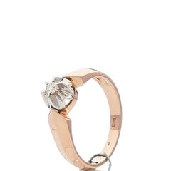 Золотое кольцо для женщин с бриллиантом цена и информация | Кольца | kaup24.ee