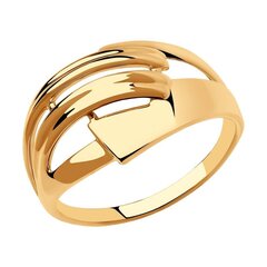 Золотое кольцо 0008744100236 цена и информация | Кольцо | kaup24.ee