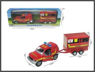 Tuletõrjeauto koos haagisega hind ja info | Poiste mänguasjad | kaup24.ee