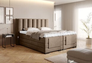Кровать NORE Loco 04, 180x200 см, серая цена и информация | Кровати | kaup24.ee