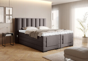 Кровать NORE Loco 04, 180x200 см, серая цена и информация | Кровати | kaup24.ee