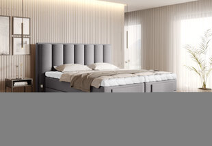 Кровать NORE Loco 06, 160x200 см, серая цена и информация | Кровати | kaup24.ee