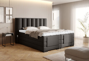 Кровать NORE Veros, 140x200 см, коричневая цена и информация | Кровати | kaup24.ee