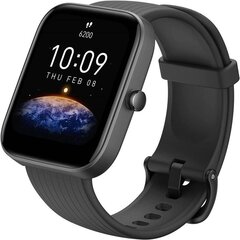 Amazfit Bip 3 Black A2172BLACK hind ja info | Nutikellad (smartwatch) | kaup24.ee