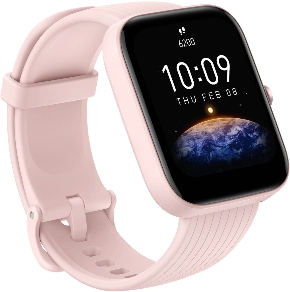 SMARTWATCH AMAZFIT BIP 3/A2172 PINK HUAMI hind ja info | Nutikellad (smartwatch) | kaup24.ee