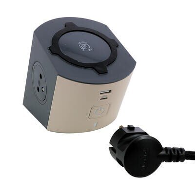 Legrand Pikenduskaabel 2x2P + Z induktsioon + USB A / C hind ja info | Pikendusjuhtmed, kaablid | kaup24.ee