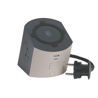 Legrand Pikenduskaabel 2x2P + Z induktsioon + USB A / C hind ja info | Pikendusjuhtmed, kaablid | kaup24.ee