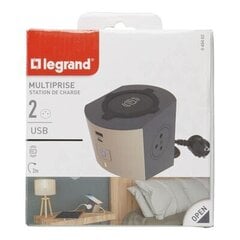 Legrand Pikenduskaabel 2x2P + Z induktsioon + USB A / C цена и информация | Удлинители | kaup24.ee