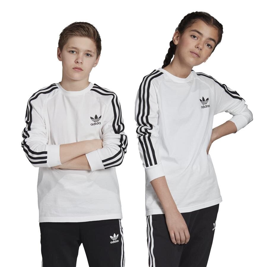 Džemper adidas originals 3stripes ls dw9298 hind ja info | Tüdrukute kampsunid, vestid ja jakid | kaup24.ee