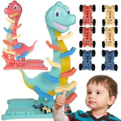 Dinosauruste liumägi + 6 autoga hind ja info | Poiste mänguasjad | kaup24.ee