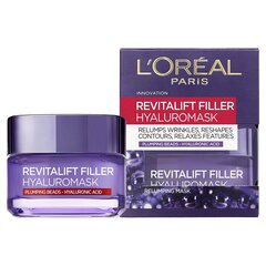 L'Oreal Paris Revitalift Filler Hyaluromask vananemisvastane näomask hind ja info | Näomaskid, silmamaskid | kaup24.ee