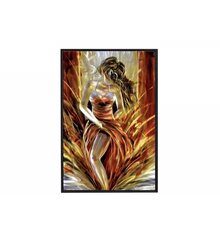 Металлическая картина ручной работы Dancer 80x120 см цена и информация | Картины, живопись | kaup24.ee