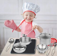 Köögiriistade komplekt Junior Chef 12 elementi цена и информация | Игрушки для девочек | kaup24.ee