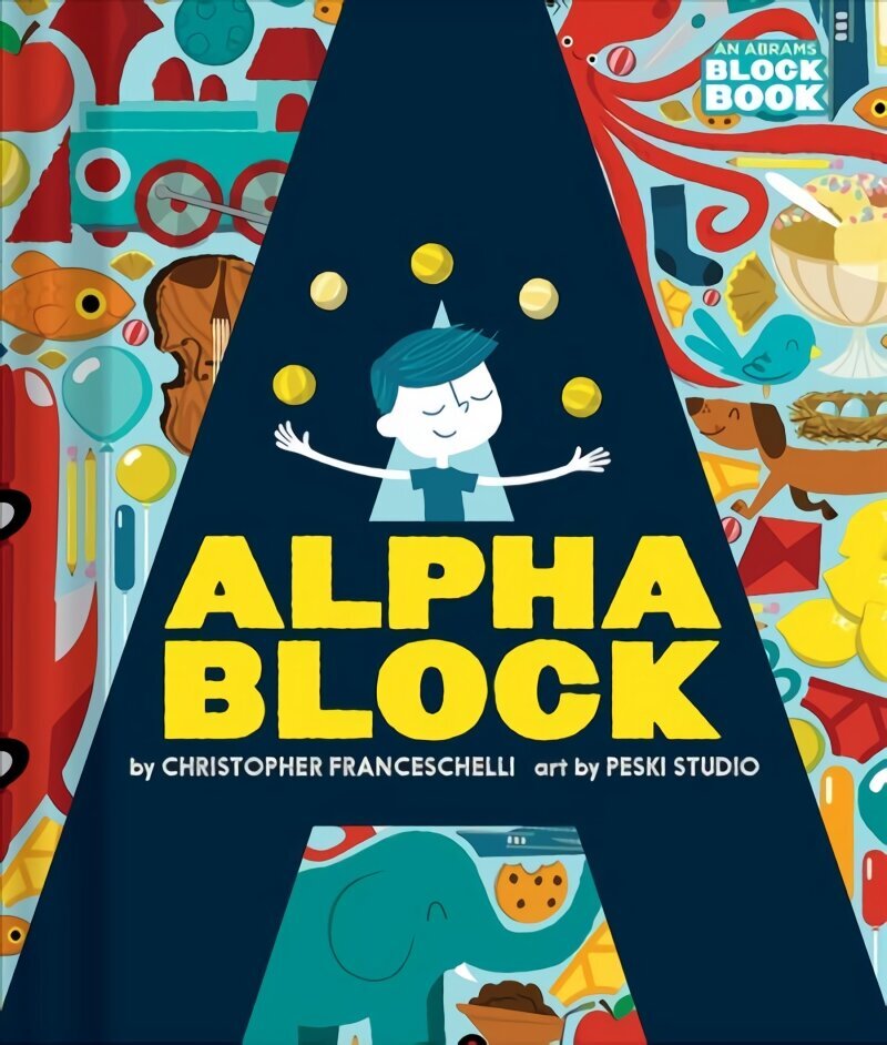 Alphablock (An Abrams Block Book) hind ja info | Väikelaste raamatud | kaup24.ee