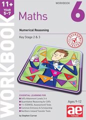 11plus Maths Year 5-7 Workbook 6: Numerical Reasoning цена и информация | Книги для подростков и молодежи | kaup24.ee