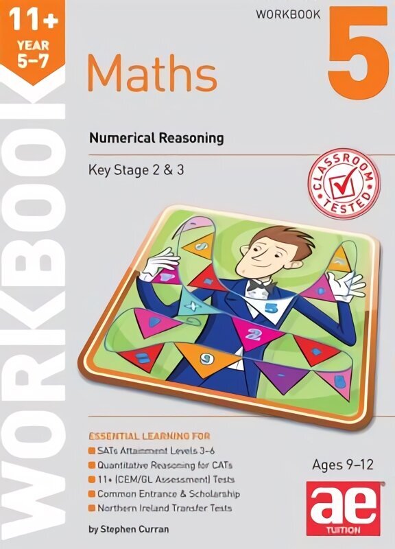 11plus Maths Year 5-7 Workbook 5: Numerical Reasoning цена и информация | Noortekirjandus | kaup24.ee