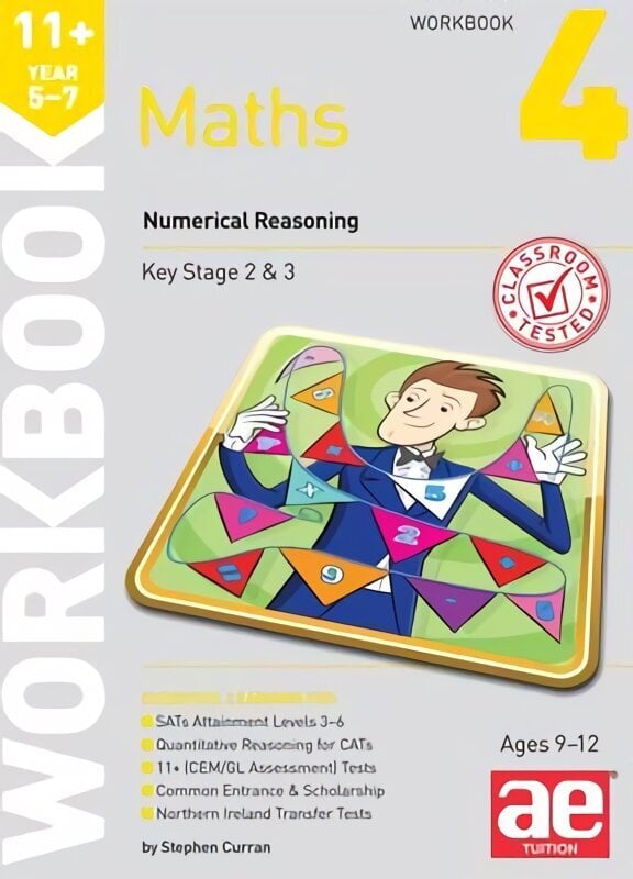 11plus Maths Year 5-7 Workbook 4: Numerical Reasoning hind ja info | Noortekirjandus | kaup24.ee