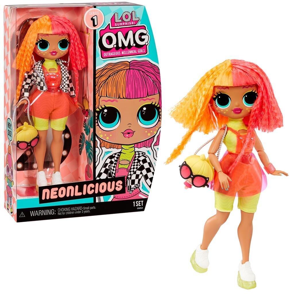 Кукла MGA LOL Surprise OMG Neonlicious, 3+ цена 