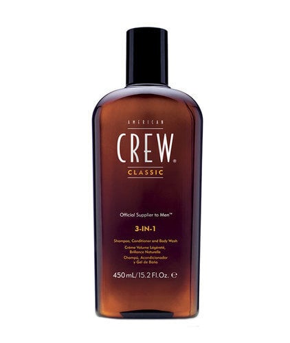 American Crew 3in1 šampoon, palsam ja dušigeel meestele 450 ml цена и информация | Šampoonid | kaup24.ee