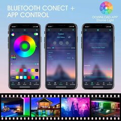 Светодиодная лента Bluetooth длиной 10 м с приложением для телефона и пультом дистанционного управления LIVMAN SMD5050 цена и информация | Светодиодные ленты | kaup24.ee