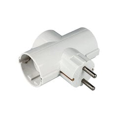 Сетевой адаптер NIMO Schuko 16A 250V Blanco цена и информация | Выключатели, розетки | kaup24.ee