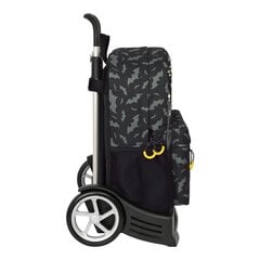 Школьный рюкзак с колесиками Batman Hero, чёрный (32 x 43 x 14 см) цена и информация | Школьные рюкзаки, спортивные сумки | kaup24.ee