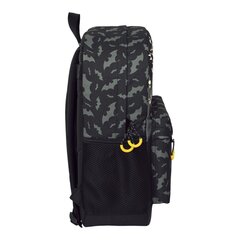 Kooliseljakott Batman Hero Must (32 x 43 x 14 cm) цена и информация | Школьные рюкзаки, спортивные сумки | kaup24.ee