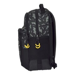 Kooliseljakott Batman Hero Must (32 x 42 x 15 cm) цена и информация | Школьные рюкзаки, спортивные сумки | kaup24.ee