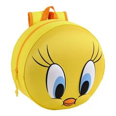 3D-Laste seljakott Looney Tunes Kollane (31 x 31 x 10 cm) цена и информация | Школьные рюкзаки, спортивные сумки | kaup24.ee