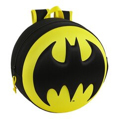 3D-Laste seljakott Batman Must Kollane (31 x 31 x 10 cm) kaina ir informacija | Koolikotid, sussikotid | kaup24.ee