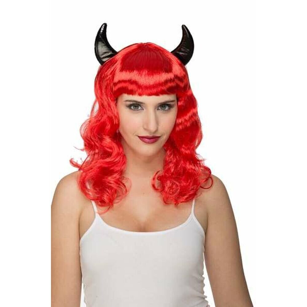 Parukas My Other Me Punane Deemon-tüdruk hind ja info | Karnevali kostüümid | kaup24.ee
