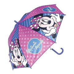 Автоматический зонтик Minnie Mouse Lucky, синий / розовый, Ø 84 cм цена и информация | Аксессуары для детей | kaup24.ee