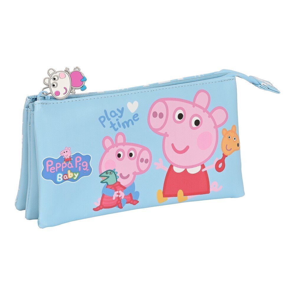 Koolikott Peppa Pig Baby Helesinine (22 x 12 x 3 cm) цена и информация | Pinalid | kaup24.ee