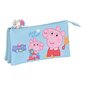 Koolikott Peppa Pig Baby Helesinine (22 x 12 x 3 cm) цена и информация | Pinalid | kaup24.ee