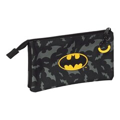 Koolikott Batman Hero Must (22 x 12 x 3 cm) hind ja info | Pinalid | kaup24.ee