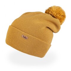 TuTu meriinovillane müts, kollane hind ja info | Tüdrukute mütsid, sallid, kindad | kaup24.ee