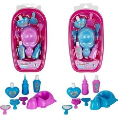 Vannikomplekt aksessuaariga nuku jaoks (21 x 11 x 44 cm) hind ja info | Tüdrukute mänguasjad | kaup24.ee