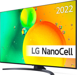 Смарт-ТВ LG 65NANO766QA 65" 4K ULTRA HD LED WIFI цена и информация | LG Телевизоры и аксессуары | kaup24.ee
