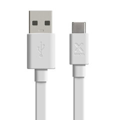 Кабель USB A — USB C CF050 Белый цена и информация | Кабели и провода | kaup24.ee