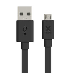 Кабель USB A — USB B CF021 Чёрный цена и информация | Кабели и провода | kaup24.ee