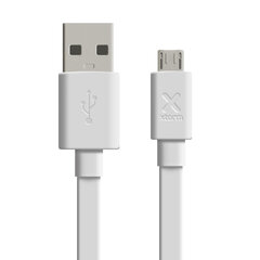 Кабель USB A — USB B CF010 Белый цена и информация | Кабели и провода | kaup24.ee