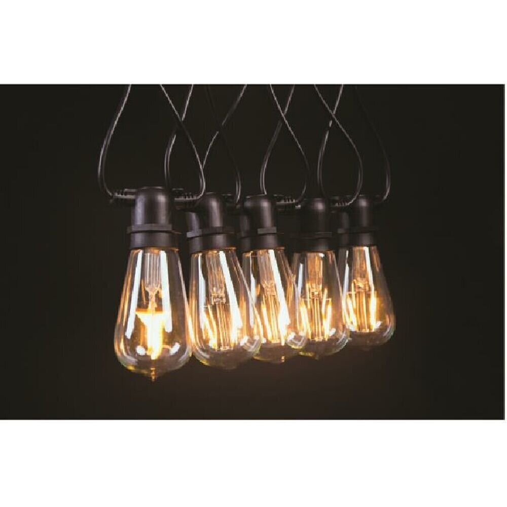 LED-tulede Pärg DKD Home Decor Kollane (850 x 5 x 15 cm) hind ja info | Aia- ja õuevalgustid | kaup24.ee