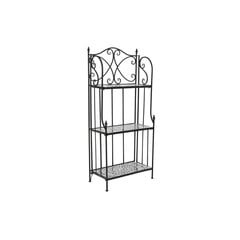 Полка DKD Home Decor Мозаика, керамика, чёрная Ковка (54 x 29 x 121 см) цена и информация | Полки | kaup24.ee