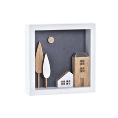 Декоративная фигура DKD Home Decor Белый Дом (15 x 3.5 x 15 см) цена и информация | Детали интерьера | kaup24.ee