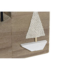 Dekoratiivkuju DKD Home Decor Naturaalne Sinine MDF Esilatern (24 x 8 x 30 cm) hind ja info | Sisustuselemendid | kaup24.ee