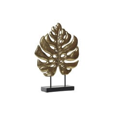 Dekoratiivkuju DKD Home Decor Must Kuldne Metall Vaik Taime leht (25,5 x 6 x 34 cm) hind ja info | Sisustuselemendid | kaup24.ee