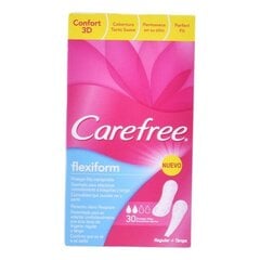 Flexible pesukaitse Flexiform Carefree (30 pcs) hind ja info | Tampoonid, hügieenisidemed, menstruaalanumad | kaup24.ee