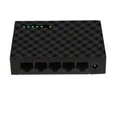 Переключатель iggual GES5000 10 Gbps Gigabit Ethernet Чёрный цена и информация | Коммутаторы (Switch) | kaup24.ee